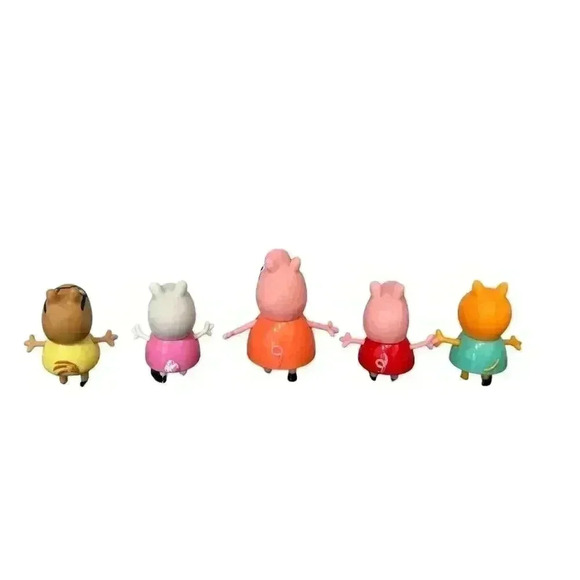 Lot Of 5 Peppa Pig Figures - Picture 2 of 7